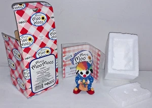 Figurina Mary's Moo Moos 'Clown On The Farm' nuova/nuova con scatola + figurina COA Enesco #725811 - Foto 1 di 6
