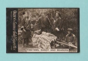 TOPOGRAFÍA - ORO GUINEA OGDENS - TIBETANOS, DANDI Y PORTADORES - 1902 - Imagen 1 de 2