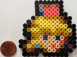 Princesa Melocotón Cuentas Sprite Perler Artkal Pixel Art Retro Super Smash Bros Mario - Imagen 1 de 1