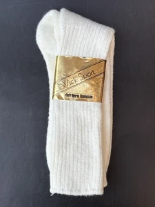 Norm Thompson Wick Sport Crew Socks Mens Size 10-13 Vintage Sock NOS New NWT - Picture 1 of 5