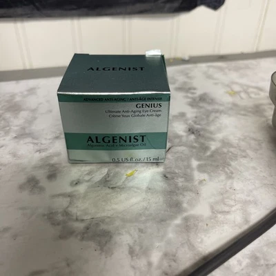 ALGENIST GENIUS ULTIMATE CREMA PARA OJOS ANTIENVEJECIMIENTO 0,5 OZ / 15 ML, sellada - nueva sin caja Foto 1 de 2