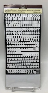 Adesivi Alfabeto Ricordi Michaels Stores 1024pz Lettere Numeri Simboli - Foto 1 di 5