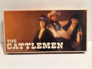 The Cattlemen Western Strategie Brettspiel Selchow & Righter 1977 Vintage - Bild 1 von 9