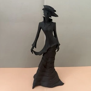 Coalport 2000 Couture Collection Porzellan Figur - schwarz - Chenille - Bild 1 von 11