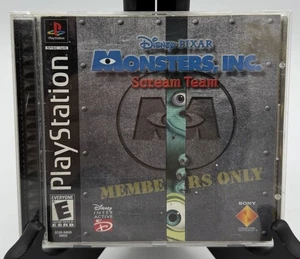 Monsters Inc. Scream Team Playstation 1 PS1 Komplett CIB Original - Bild 1 von 3