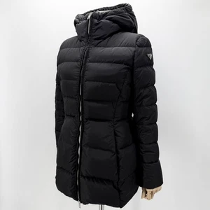 Prada Triangle Logo Re-Nylon Women's Long Padded Jacket 148419569 - Picture 1 of 8