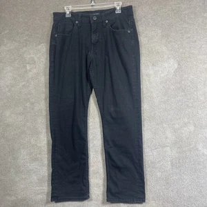 Jeans BKE Jake dritto uomo 32x30 nero denim elasticizzato vestibilità classica casual - Foto 1 di 17