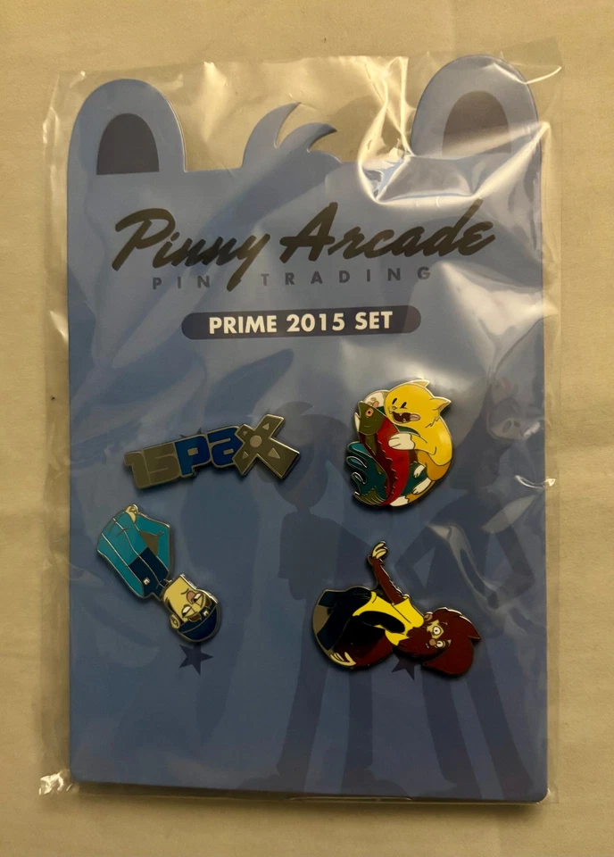 Pax Prime Pin Core Set 2015 Penny Pinny Arcade Expo Pins Seattle New - Image 1 of 1