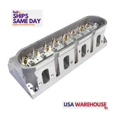 Edelbrock 77670, One Victor CNC 11 Degree LS3 Bare Cylinder Head Aluminum Perfor - Image 1 of 4