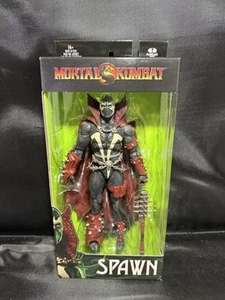 McFarlane Toys Mortal Kombat SPAWN con Mazza 2020 HTF scala 7" NUOVO - Foto 1 di 2