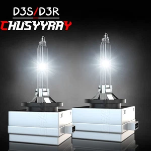 For Ford Mustang 2015-2018 - HID Xenon Headlight Bulbs High&Low Beam Qty2 - Picture 1 of 11