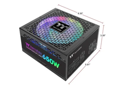 Thermaltake Toughpower GF2 ARGB 650W 80+ Gold 16.8 Million Colors 18 Addressable - Image 1 of 4