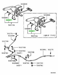 Switch, Parking Brake For: Mitsubishi Lancer Evo 7 8 9 (CT9A) - Picture 1 of 1