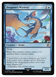MTG Dragoon's Wyvern | #49 Final Fantasy | English - Picture 1 of 2