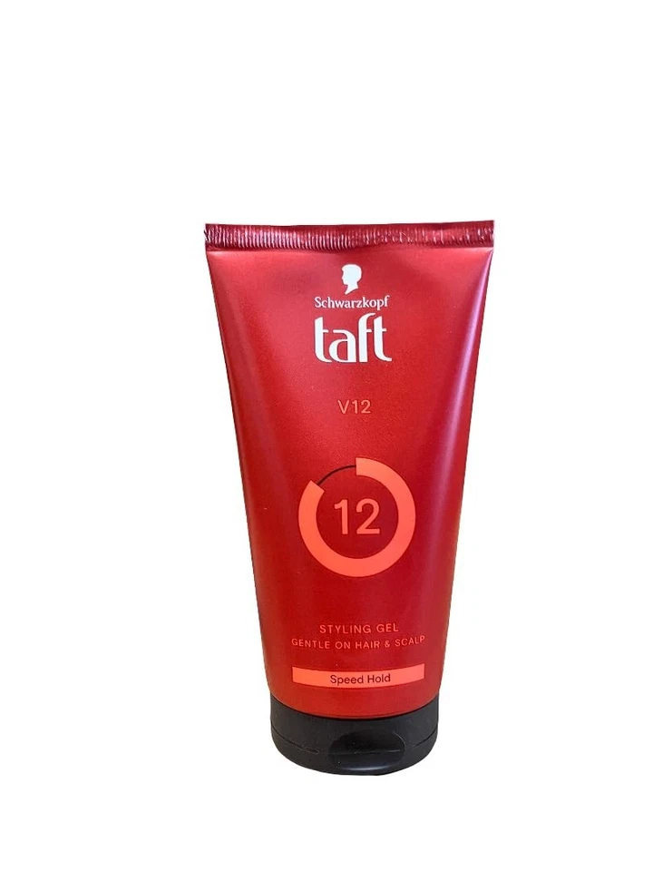 Schwarzkopf TAFT Power V12 Hair Gel With Speed Hold Technology Non-sticky 150ML