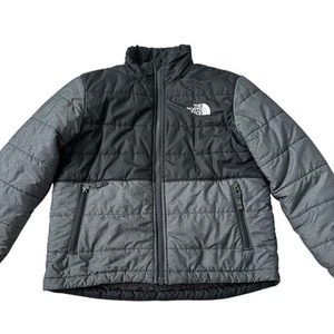 The North Face Wendejacke schwarz grau Jungen Größe 10/Medium | 33-15 - Bild 1 von 8