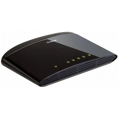 Switch D-Link DES-1005D, 5 Port 10/100MB *NEU* - Bild 1 von 2