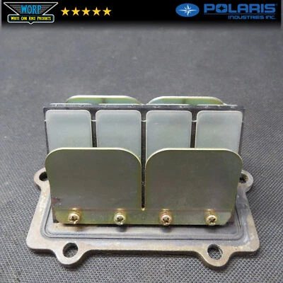 OEM POLARIS GENESIS VIRAGE SL 900 1050 SLTX SLX REED VALVE CAGE BLOCK 1201595 - Image 1 of 4