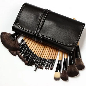Juego de 24 brochas de mezcla de energía cosmética maquillaje profesional de alta calidad estuche bolsa - Imagen 1 de 4
