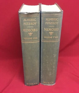 Almeric Fitzroy Memoirs 2 Volumes - Foto 1 di 7