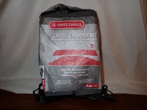 Canoe Carrier Kit Swiss Cargo Universal Fits Most Vehicles Foam Ropes Hooks New - Picture 1 of 6