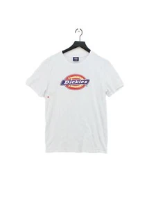 Dickies Women's T-Shirt XXL White Cotton with Polyamide Basic - Picture 1 of 6
