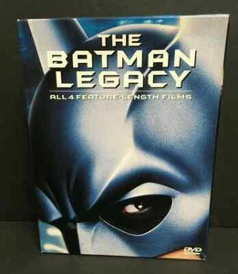 The Batman Legacy: Batman + Batman Returns + Batman Forever ~ DVD FREE SHIPPING! - Picture 1 of 3