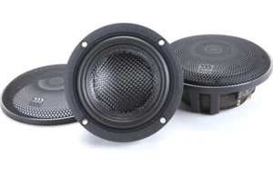 Morel Elate Carbon MM3 3-1/2" Midrange Speakers 120w RMS 3.5 Inch Pair - Bild 1 von 8