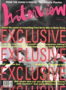 ANDY WARHOL'S INTERVIEW MAGAZINE FEBRUARY 1991 AL PACINO GAULTIER VAN.REDGRAVE - Picture 1 of 1