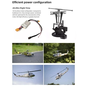 Fly Wing UH1 V4 10CH M10 GPS 3D Auto Return Hovering RC RTF Helicopter US PlugrJ - Picture 1 of 24
