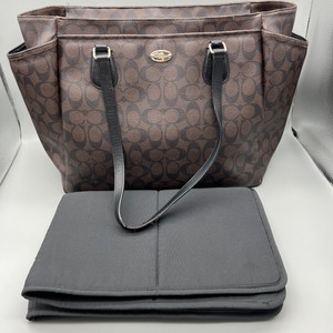 coach baby bolsa in signature canvas