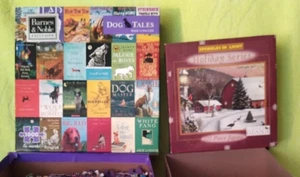 US Import Puzzle Konvolut Barnes and Noble 1000 Teile / Alan Giana 100 Teile - Bild 1 von 6