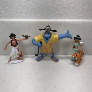 Disney Aladdin Action Figuren Mattel Cake Toppers 1993 Vintage Jasmine Genie 3" - Bild 1 von 7
