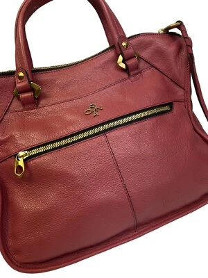 Bolso de Hombro Cartera Hobo de Cuero Rosa Rojo OrYany Foto 1 de 4