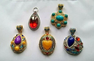 Magníficos Colgantes en Plata Tibetano Nuevo - a Elegir - ¨ Prix por Volumen Fan - Imagen 1 de 6