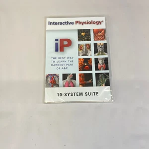 Interactive Physiology Anatomy Pearson 10-System Suite CD Anatomy and Physiology - Picture 1 of 3
