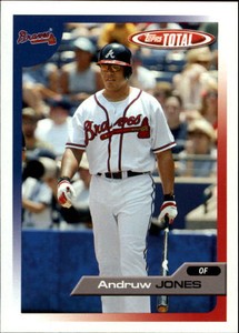 2005 Topps Total Atlanta Braves Baseball Card #381 Andruw Jones