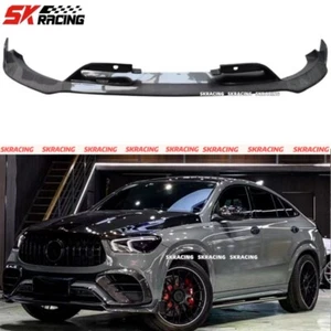 Kits de carrocería labial frontal de fibra de carbono para Mercedes Benz GLE53 GLE63 2021-2024 cupé - Imagen 1 de 8