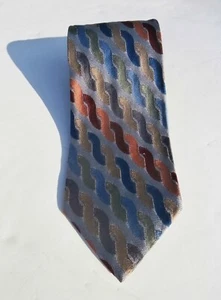 Estate Of Mid-century Modern Furniture Designer Vladimir Kagan Abstract Art Tie - Picture 1 of 9