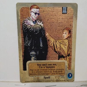 YOU CAN'T SEE ME, I'M A VAMPIRE -- DRIFTER`S NEXUS -- GUARDIANS CCG -- RARE NM - Picture 1 of 1