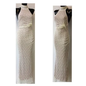 BLOGGER Damenmode KLEID lang DRESS Maxikleid Rückenfrei  kurz ✅Neu Partykleid - Bild 1 von 5