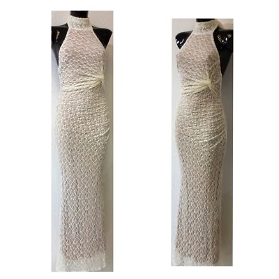 BLOGGER Damenmode KLEID lang DRESS Maxikleid Rückenfrei  kurz ✅Neu Partykleid - Bild 1 von 4