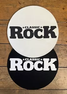 Classic Rock Turntable Felt Slipmats x 2 - Picture 1 of 3