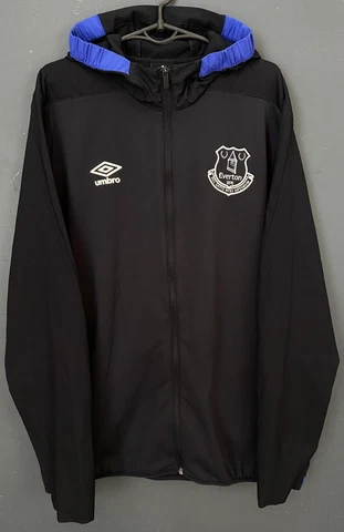 MEN'S UMBRO FC EVERTON 2016/2017 TRACK JACKET TRAINING SOCCER FOOTBALL SIZE XL Cover