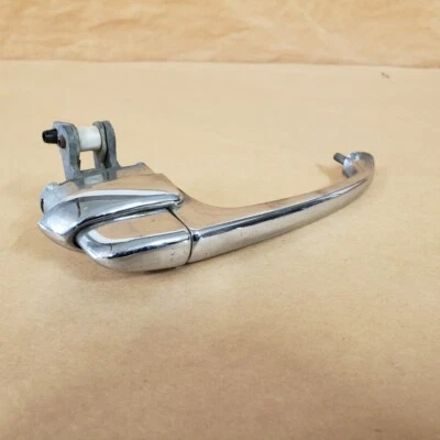 Manija de puerta cromada exterior derecha original Jaguar XJ6 serie 2 1973-79 OEM Foto 1 de 4