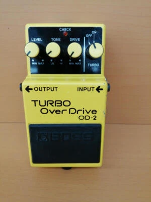 BOSS OD-2 TURBO OVERDRIVE Effector From Japan - Image 1 of 4