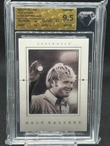 2001 Upper Deck Golf Gallery Jack Nicklaus #GG1 - BFG 9.5 GEM MINT - Picture 1 of 2
