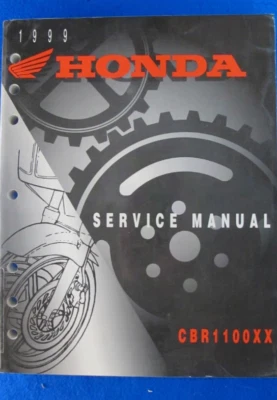 1999 Honda CBR1100XX Service Shop manual de reparo fabricante de equipamento original 61mat50 - Imagem 1 de 2