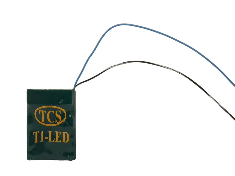 Train Control Systems TCS 1484 T1-LED (resistors for LED's) DCC Decoder  - Image 1 of 1