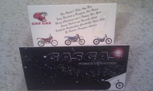 4 x echte neue original alte Lagerware GasGas Weihnachtskarte  - Bild 1 von 3